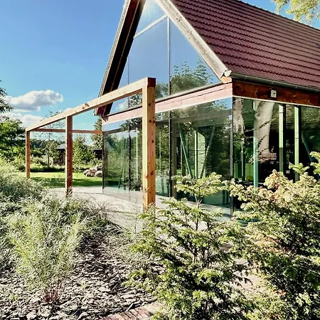 Modern Glass And Brick Retreat At Kronsee Rutenberg